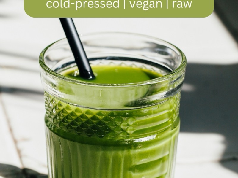 5-Ingredients Cold-Pressed Green&nbsp;Juice